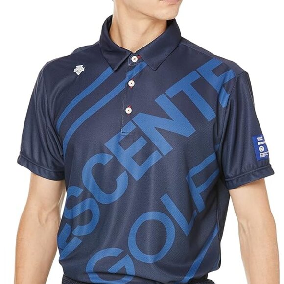 DESCENTE GOLF  SHIRT  Size Large - Picture 1 of 4
